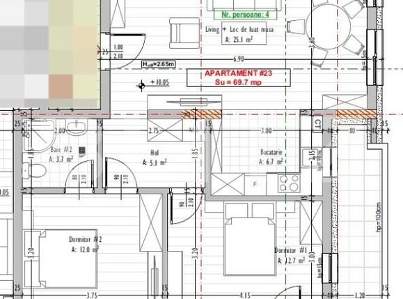 Apartament de vânzare 3 camere Floreşti - 203754AV | BLITZ Cluj-Napoca | Poza1