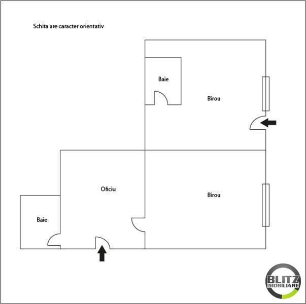 Spațiu birouri de închiriat Marasti - 20391SIB | BLITZ Cluj-Napoca | Poza1