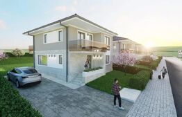 Casă P+1+Pod, 120 mp, teren 500 mp – zonă dezvoltată și amenajată, Chinteni