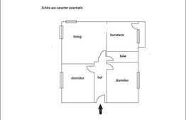 Vanzare apartament  3 camere in Gheorgheni, 100 mp , 12 mp terasa