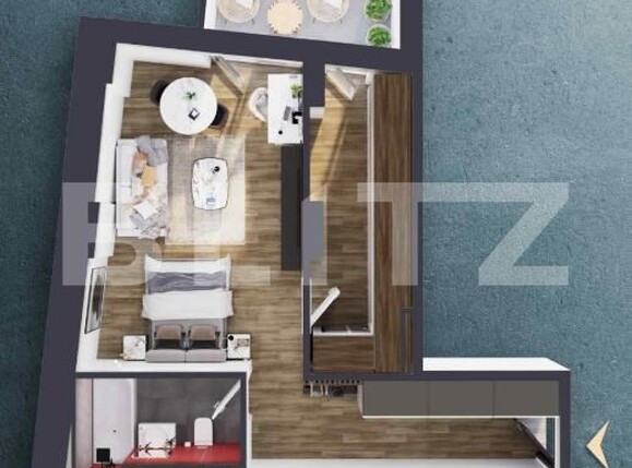 Garsonieră de vânzare Iris - 204060AV | BLITZ Cluj-Napoca | Poza2