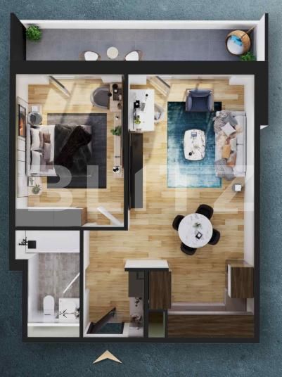 Apartament de vânzare 2 camere Iris - 204134AV | BLITZ Cluj-Napoca | Poza2