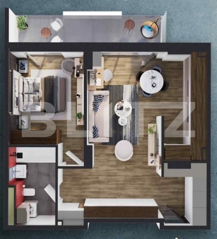 Apartament de vânzare 2 camere Iris - 204166AV | BLITZ Cluj-Napoca | Poza2