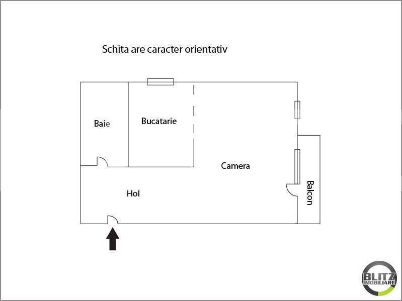 Garsonieră de vânzare Floreşti - 2042AV | BLITZ Cluj-Napoca | Poza3