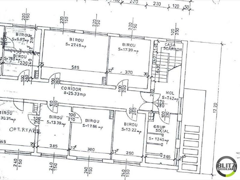 Spațiu birouri de închiriat Central - 20430SIB | BLITZ Cluj-Napoca | Poza1