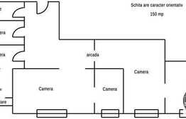 Spatiu de birou, recent renovat 80 mp cu terasa 8 mp