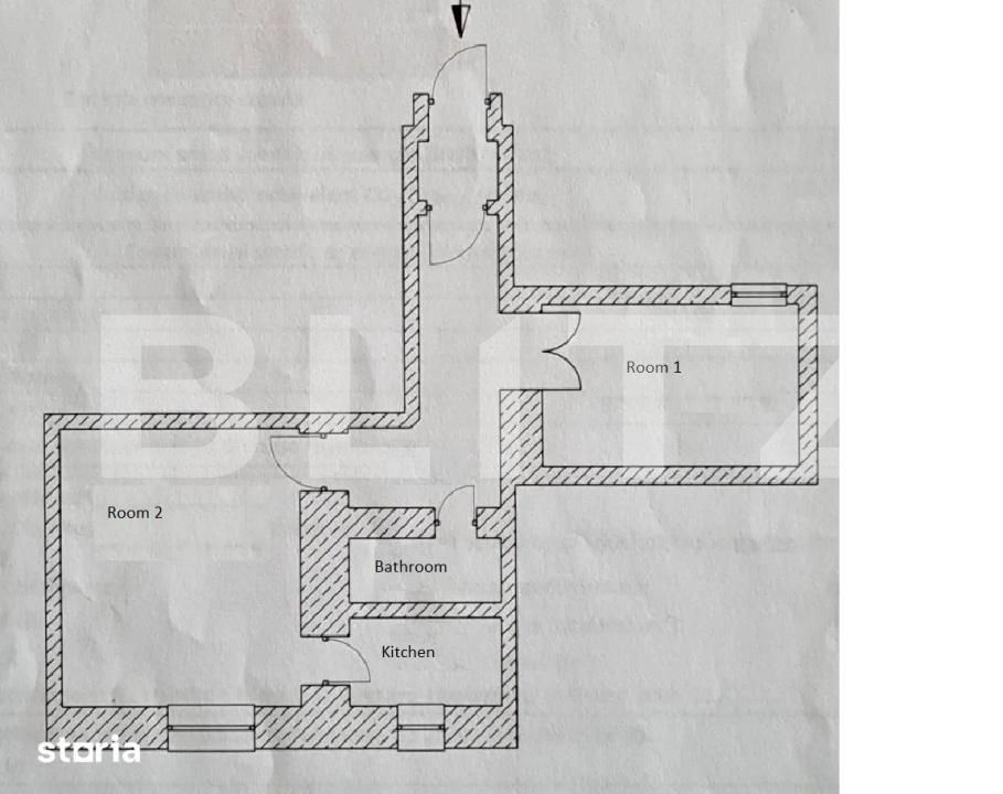 Apartament de închiriat 2 camere Central - 204536AI | BLITZ Cluj-Napoca | Poza11
