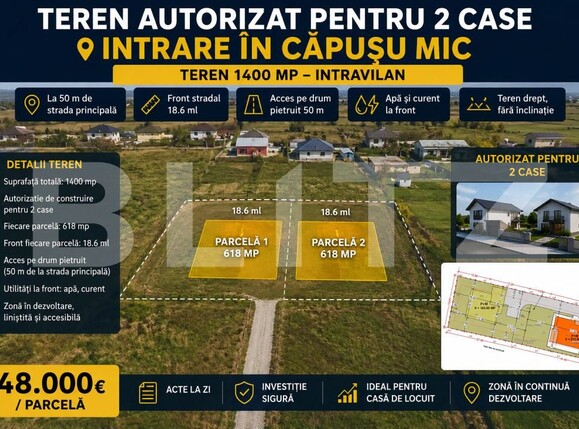 Teren de vânzare Gilău - 204698TV | BLITZ Cluj-Napoca | Poza1