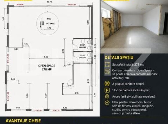 Spațiu comercial de vânzare Zorilor - 204794SVC | BLITZ Cluj-Napoca | Poza1