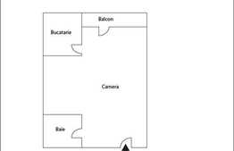 Garsoniera 28 mp, zona Brancusi, mobilata utilata