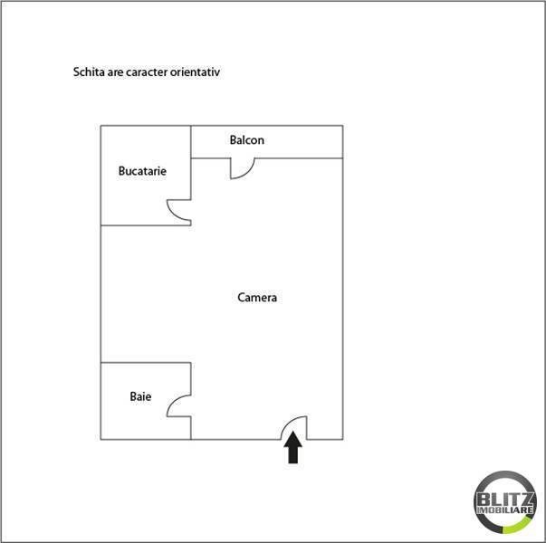 Garsonieră de vânzare Gheorgheni - 2048AV | BLITZ Cluj-Napoca | Poza1