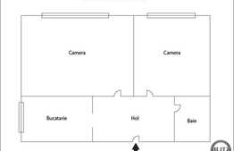 Vanzare 2 camere, 60 mp, zona Iulius Mall