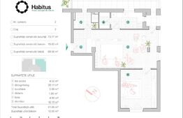 Apartament 2 camere, 62 mp, Habitus Oasului, Exclusivitate 