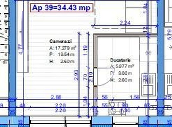 Garsonieră de vânzare Floreşti - 205329AV | BLITZ Cluj-Napoca | Poza1