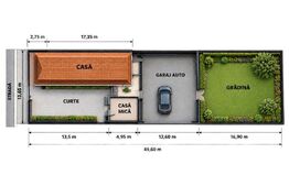 Casa de vanzare, 81 mp, teren 680 mp, zona Gheorgheni