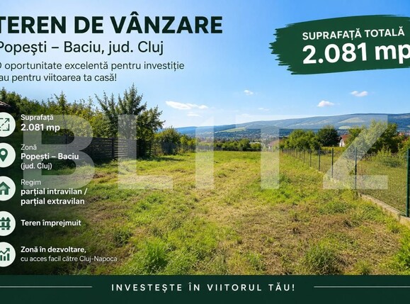 Teren de vânzare Popesti - 205439TV | BLITZ Cluj-Napoca | Poza2