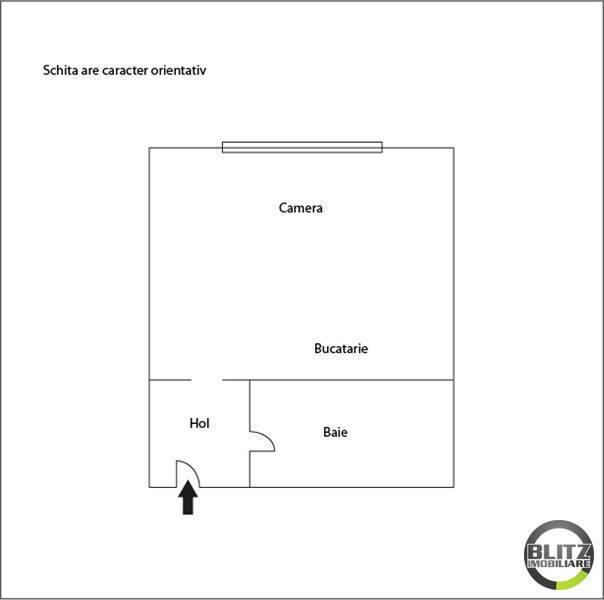 Garsonieră de vânzare Gheorgheni - 2059AV | BLITZ Cluj-Napoca | Poza1