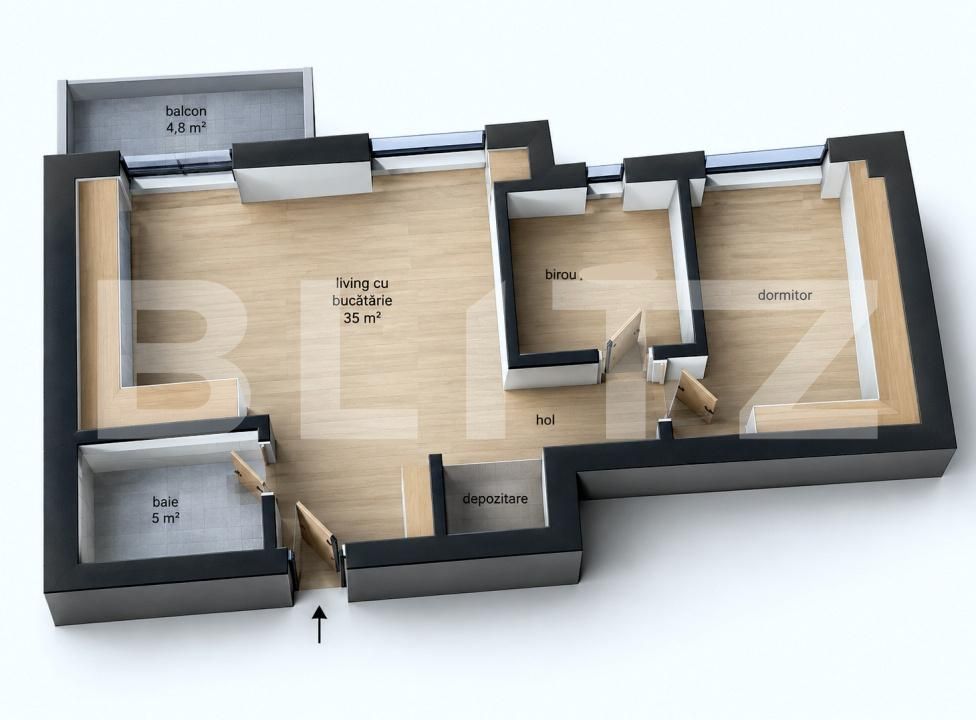 Apartament de vânzare 3 camere Iris - 206366AV | BLITZ Cluj-Napoca | Poza9