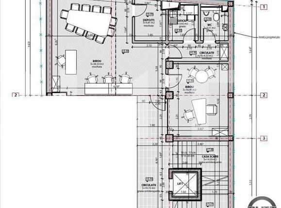 Spațiu birouri de închiriat Andrei Mureşanu - 20645SIB | BLITZ Cluj-Napoca | Poza10