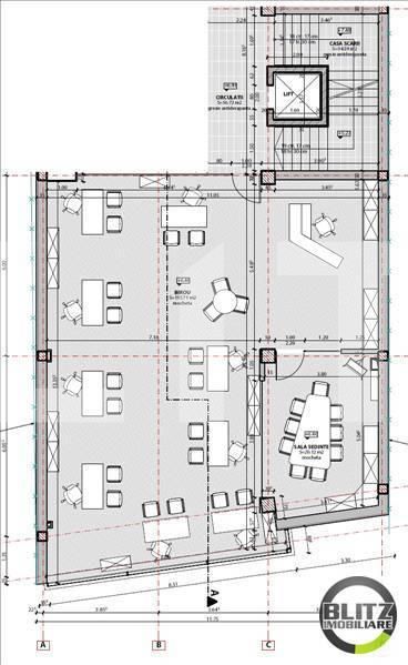 Spațiu birouri de închiriat Andrei Mureşanu - 20646SIB | BLITZ Cluj-Napoca | Poza9