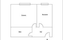 Vanzare 1 camera, 28 mp in imobil izolat termic