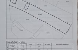 Teren intravilan 1550 mp cu casa veche, com.Tureni, comision 0%