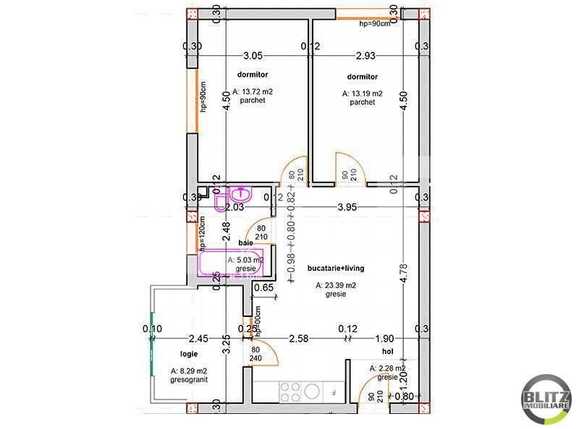 Apartament de vânzare 3 camere Manastur - 2070AV | BLITZ Cluj-Napoca | Poza1