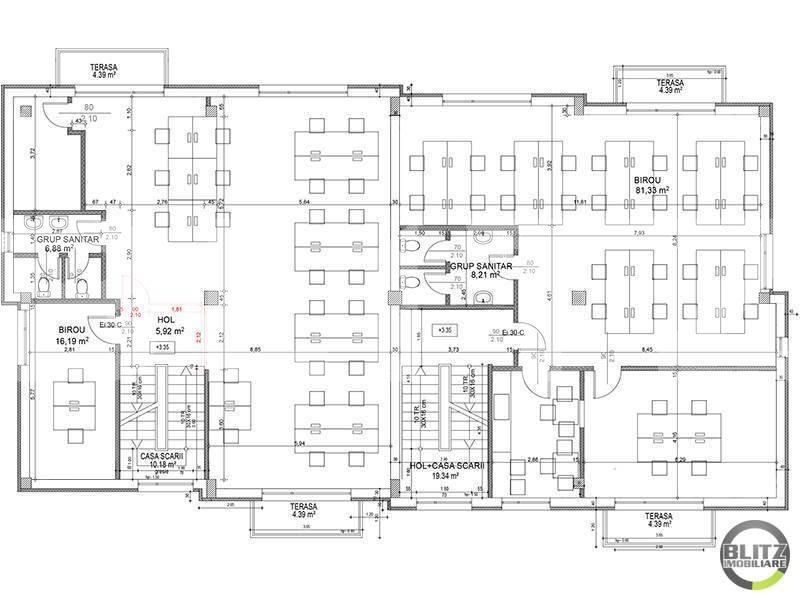 Spațiu birouri de închiriat Gheorgheni - 20745SIB | BLITZ Cluj-Napoca | Poza9
