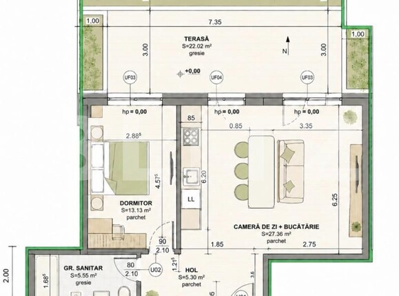 Apartament de vânzare 2 camere Iris - 207671AV | BLITZ Cluj-Napoca | Poza2