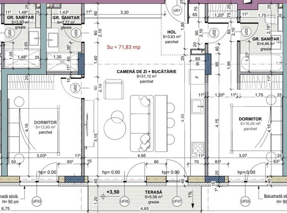 Apartament de vânzare 3 camere Iris - 207684AV | BLITZ Cluj-Napoca | Poza2