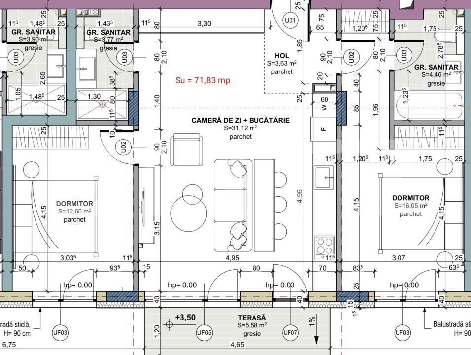 Apartament de vânzare 3 camere Iris - 207684AV | BLITZ Cluj-Napoca | Poza2