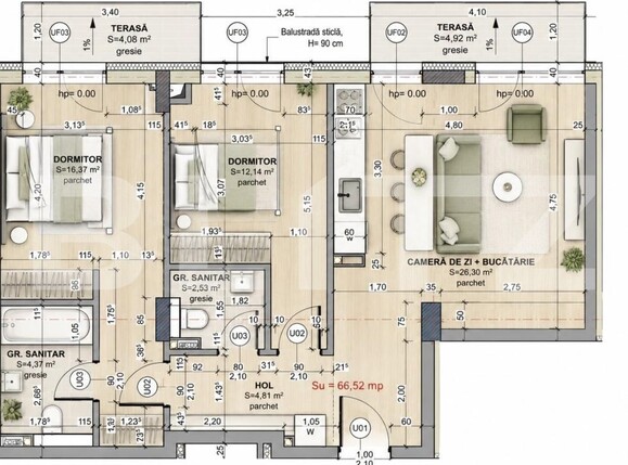 Apartament de vânzare 3 camere Iris - 207688AV | BLITZ Cluj-Napoca | Poza1