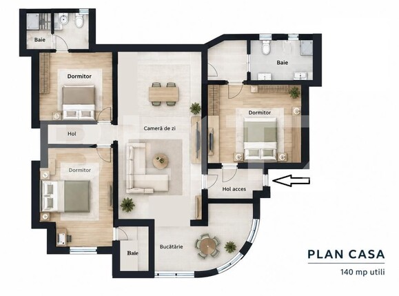 Casa de vânzare 4 camere Grigorescu - 207711CV | BLITZ Cluj-Napoca | Poza2