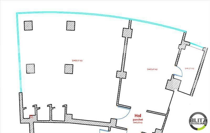 Spațiu birouri de închiriat Central - 20781SIB | BLITZ Cluj-Napoca | Poza11