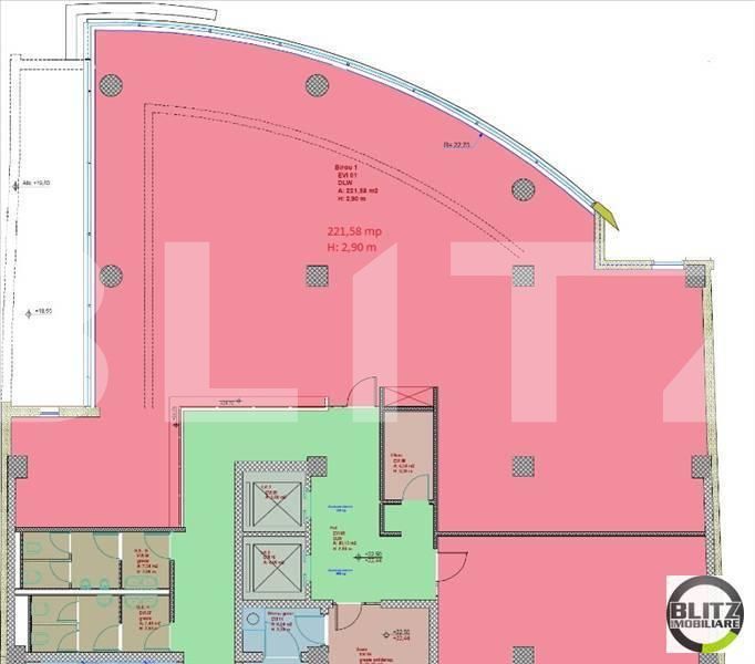 Spațiu birouri de închiriat Central - 20798SIB | BLITZ Cluj-Napoca | Poza13