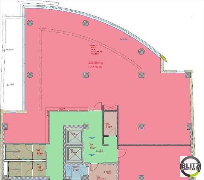 Spațiu birouri de închiriat Central - 20798SIB | BLITZ Cluj-Napoca | Poza1