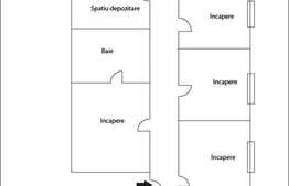 Inchiriere spatiu pentru birouri cu 130 mp utili