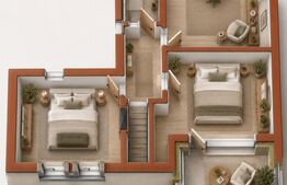 Apartament cu 4 camere, 84.30 mp, zona Marasti 
