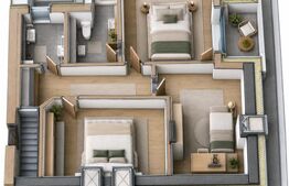 Apartament cu 4 camere, 84.30 mp, zona Marasti 