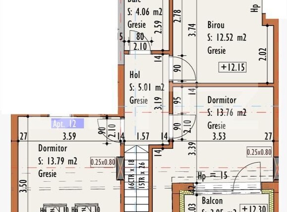 Apartament de vânzare 4 camere Marasti - 208193AV | BLITZ Cluj-Napoca | Poza4