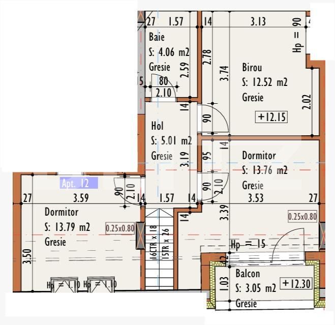 Apartament de vânzare 4 camere Marasti - 208193AV | BLITZ Cluj-Napoca | Poza4