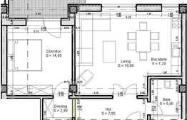 Apartament cu 57 mp + 10 mp Terasa, in curs de finalizare, posibilitate RATE
