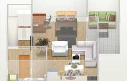 Apartament cu 57 mp + 10 mp Terasa, in curs de finalizare, posibilitate RATE