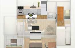 Apartament cu 57 mp + 10 mp Terasa, in curs de finalizare, posibilitate RATE