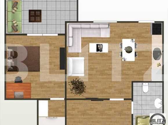 Apartament de vânzare 2 camere Manastur - 2082AV | BLITZ Cluj-Napoca | Poza1