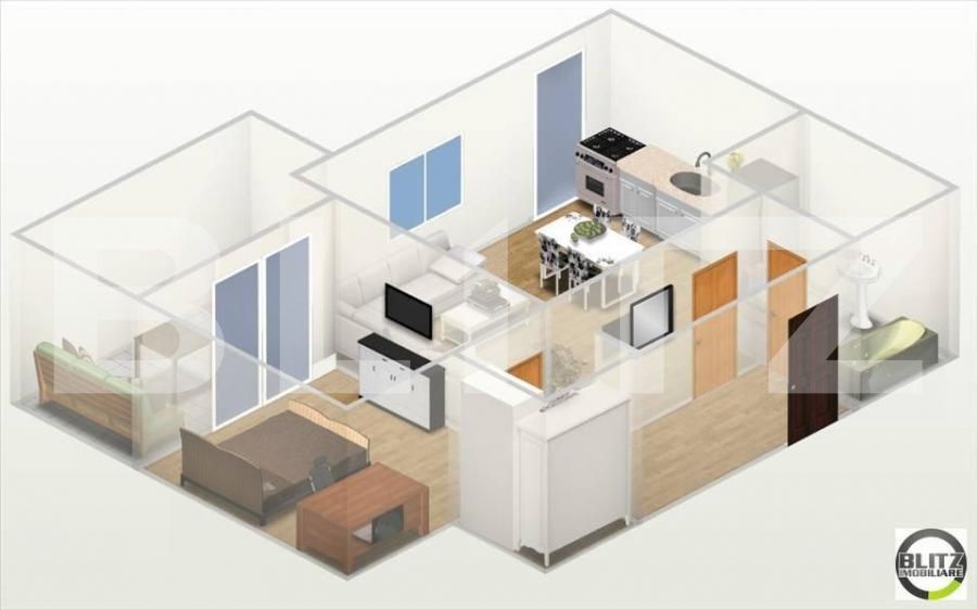 Apartament de vânzare 2 camere Manastur - 2082AV | BLITZ Cluj-Napoca | Poza3