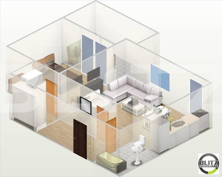 Apartament de vânzare 2 camere Manastur - 2082AV | BLITZ Cluj-Napoca | Poza5