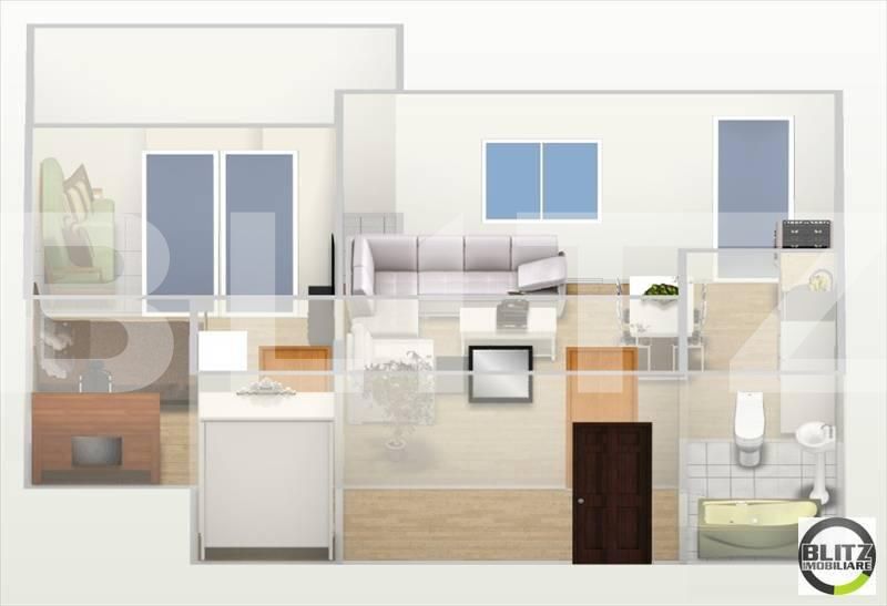Apartament de vânzare 2 camere Manastur - 2082AV | BLITZ Cluj-Napoca | Poza4