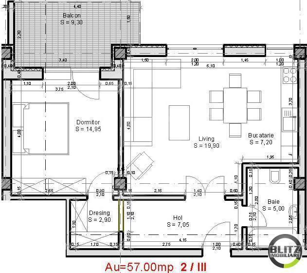 Apartament de vânzare 2 camere Manastur - 2082AV | BLITZ Cluj-Napoca | Poza1