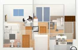 2 camere in apropiere de zona Campului! Posibilitate Rate la Constructor!!!